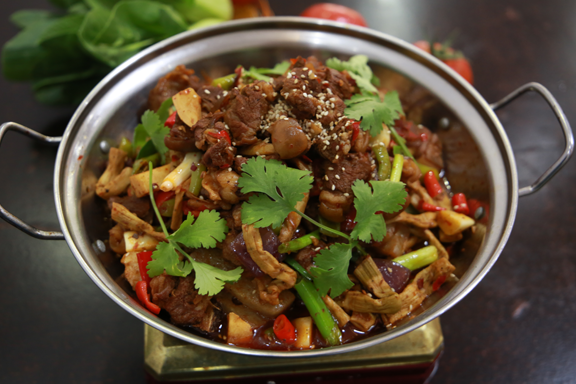 干锅羊肉